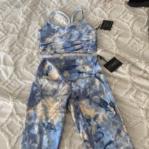 DYI bra and leggings set NWT